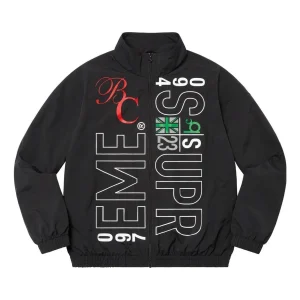 Supreme x Bernadette Corporation Track Jacket 'Black White' SUP-SS23-224