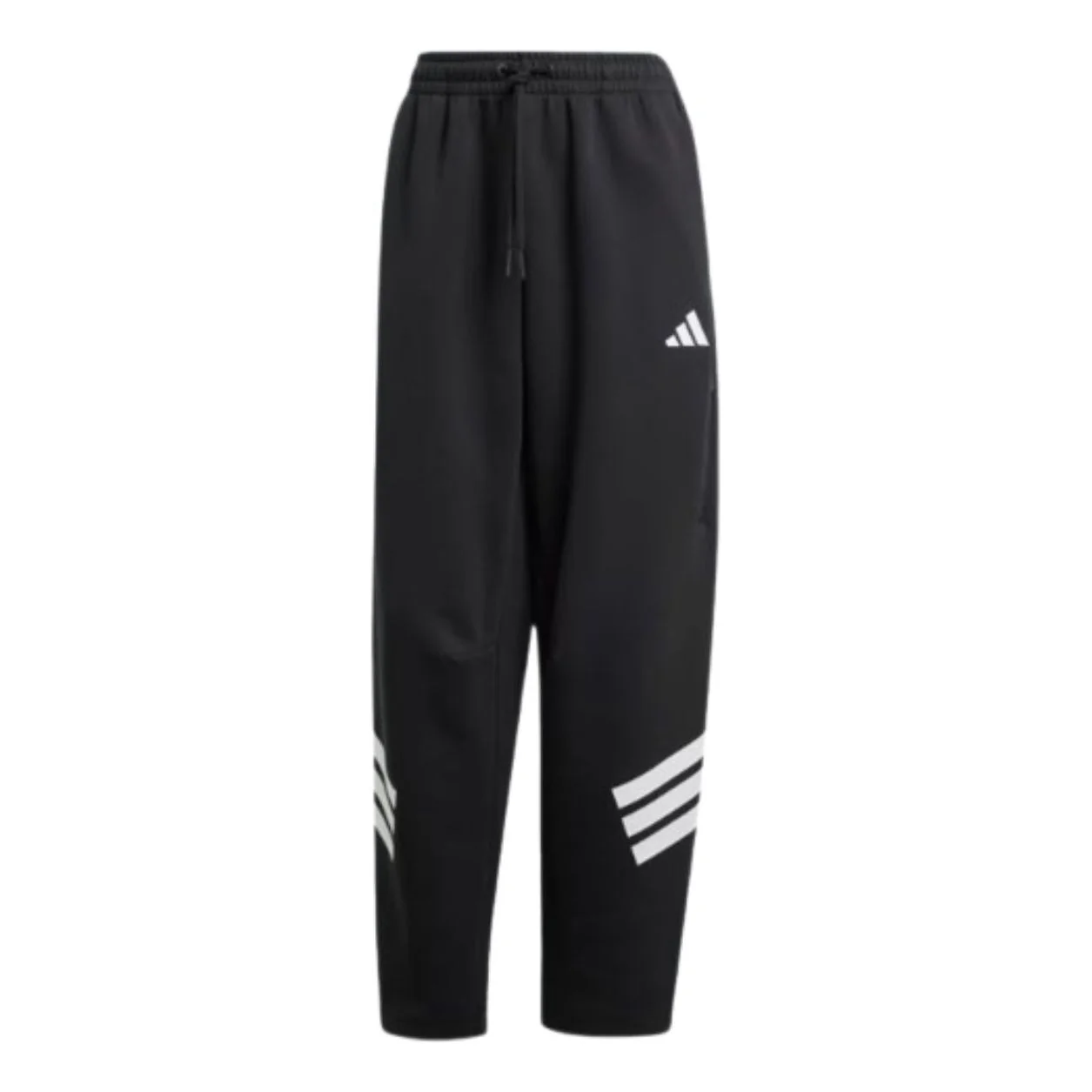 adidas Future Icons 3-Stripes Pocket Pants Asia Sizing 'Black White' JD4889