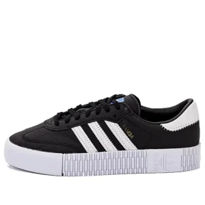 (WMNS) adidas Sambarose 'Black White' FV0766