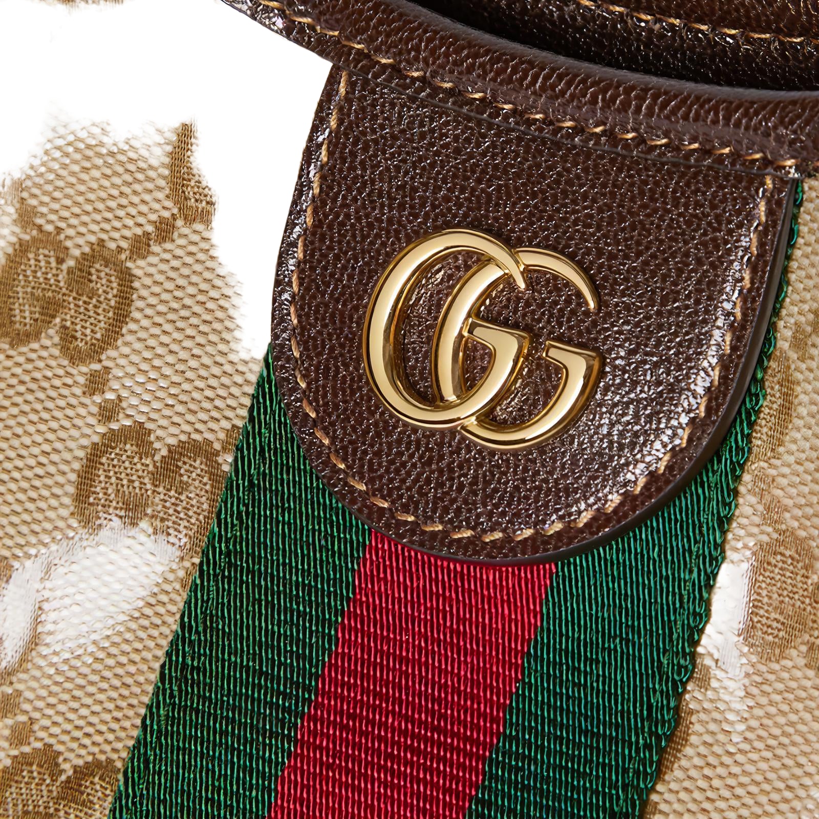 (WMNS) Gucci Giglio Large Tote Bag 'Sand Dark Brown' 853971-FAF1L-9653 - Image 5