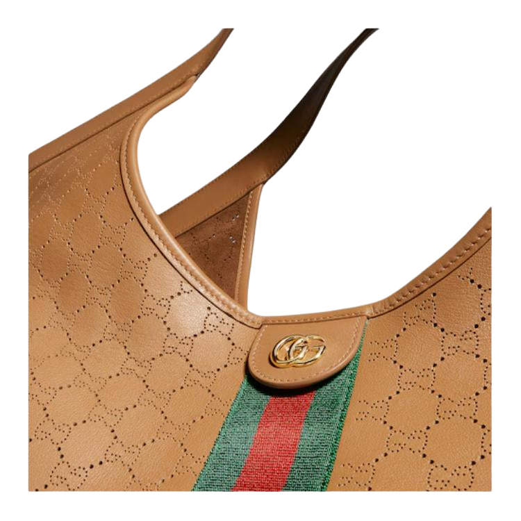 (WMNS) Gucci Giglio Large Tote Bag 'Dark Beige' 853971-AAG3K-9756 - Image 5