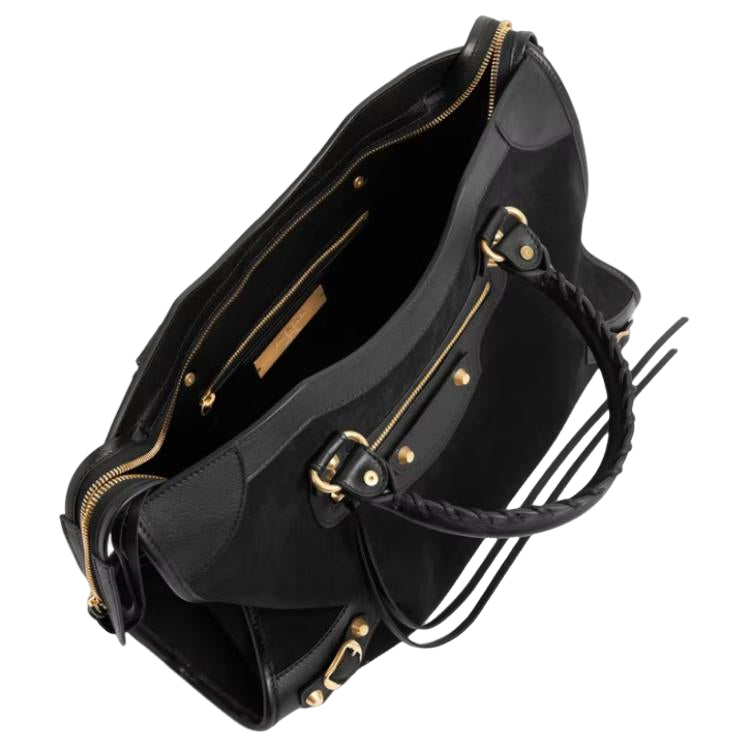 (WMNS) Balenciaga Le City Bag Medium 'Black' 8657602ACJ51000 - Image 5