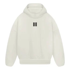 adidas x Fear of God Athletics Heavy Fleece Hoodie Asia Sizing 'White Black' IY5565