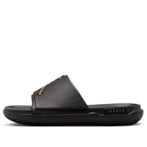 (GS) Air Jordan Jumpman Slide 'Black Metallic Gold' FQ1597-007