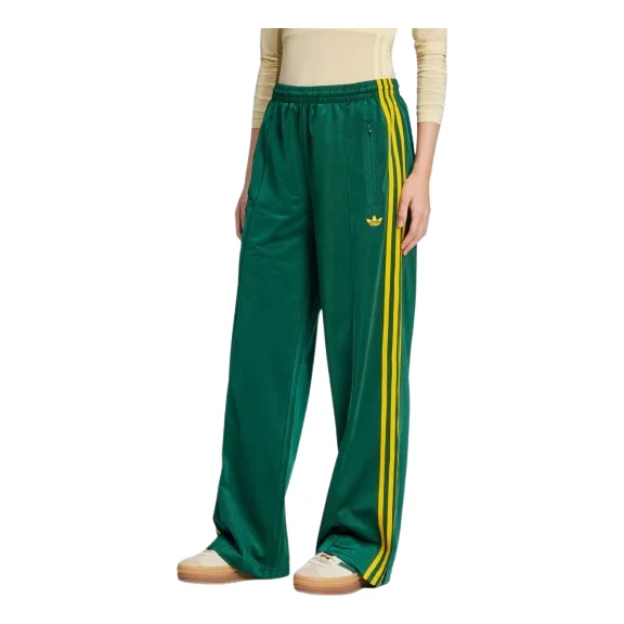 (WMNS) adidas Adicolor Classic Firebird Loose Track Pants 'Green' JP2314