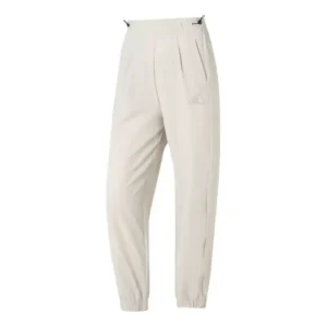 adidas Modern Tech Lightweight Woven Pants Asia Sizing 'Beige' JM8778