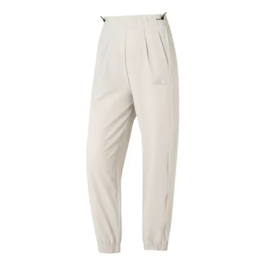 adidas Modern Tech Lightweight Woven Pants Asia Sizing 'Beige' JM8778