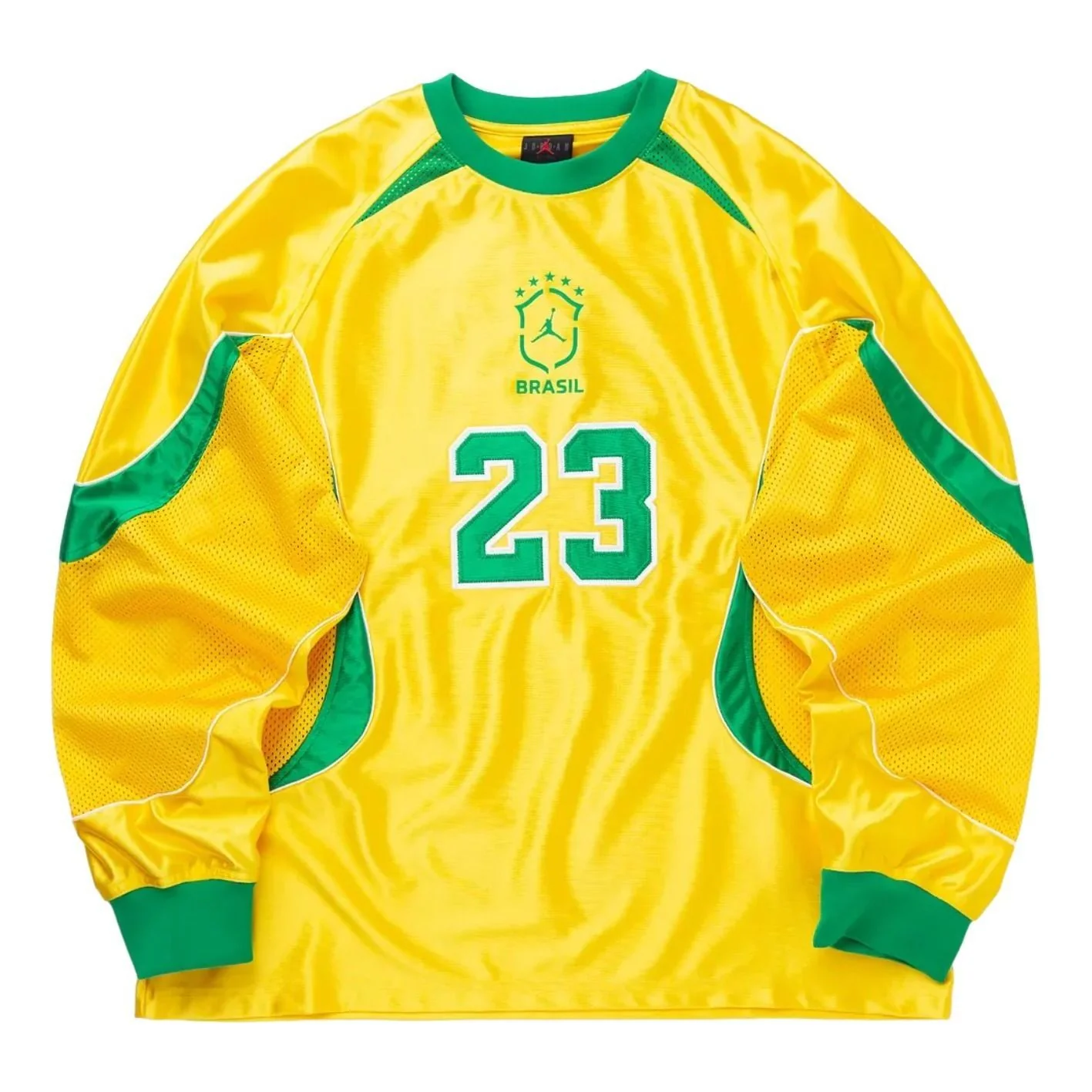 Air Jordan Goalie 2026 Jersey 'Varsity Maize Lucky Green' IF3900-741