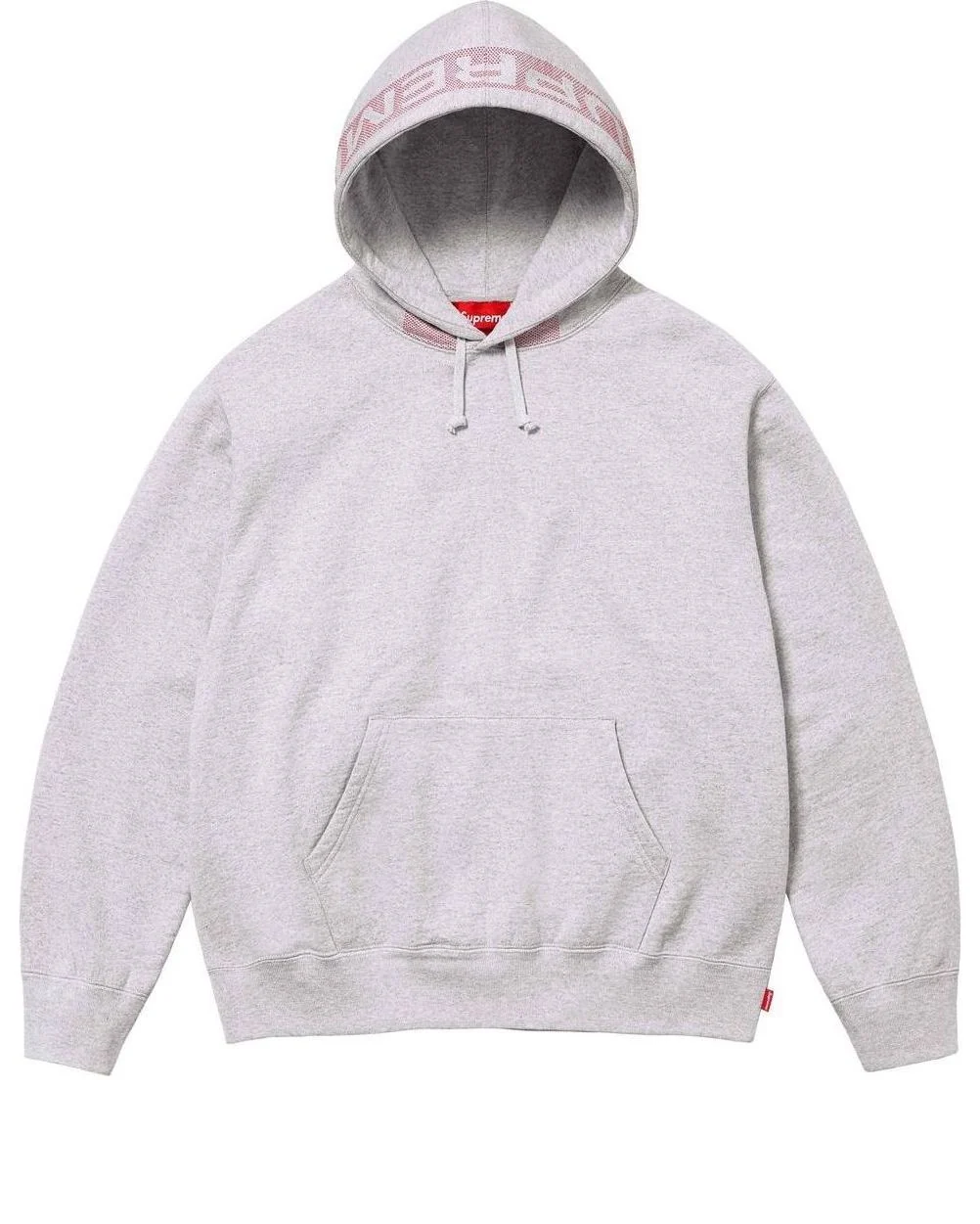 Supreme Jacquard Stripe Hooded Sweatshirt 'White' SUP-SS24-031