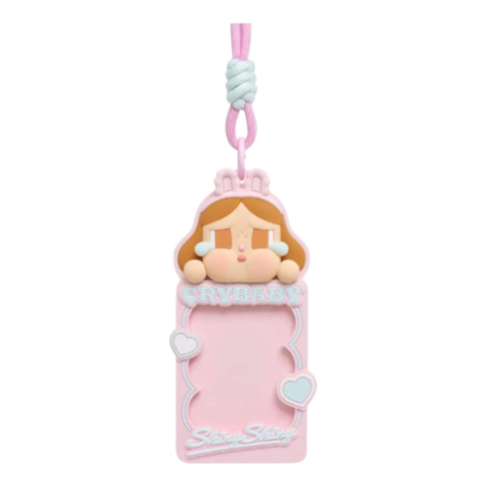 Pop Mart Crybaby Shiny Shiny Card Holder 'Shiny Sweetheart' PPMT-2507-0002-SST
