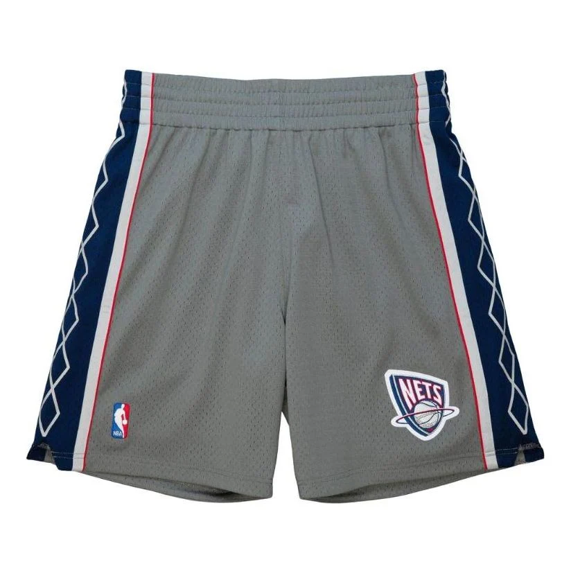 Mitchell & Ness NBA New Jersey Nets 2004/05 HWC Authentic Player Shorts 'Grey Navy' 5289225