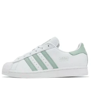 (WMNS) adidas Superstar 'Cloud White Hazy Green' IG4541