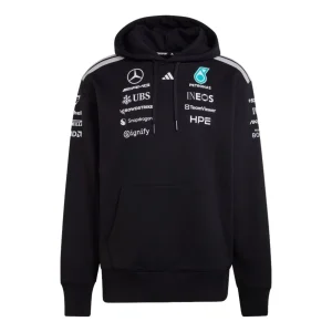 adidas x Mercedes AMG Petronas Formula 1 Team Driver Hood sweatshirt 'Black' KF0166