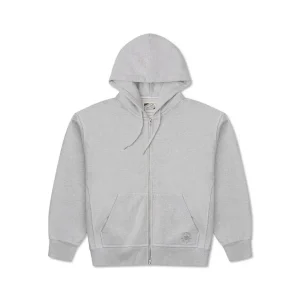 Converse Classic Retro Sports Jacket Asia Sizing 'Light Grey' 10026899-A03