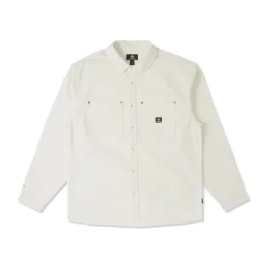 Converse One Star Woven Shirt Asia Sizing 'White' 10026908-A01