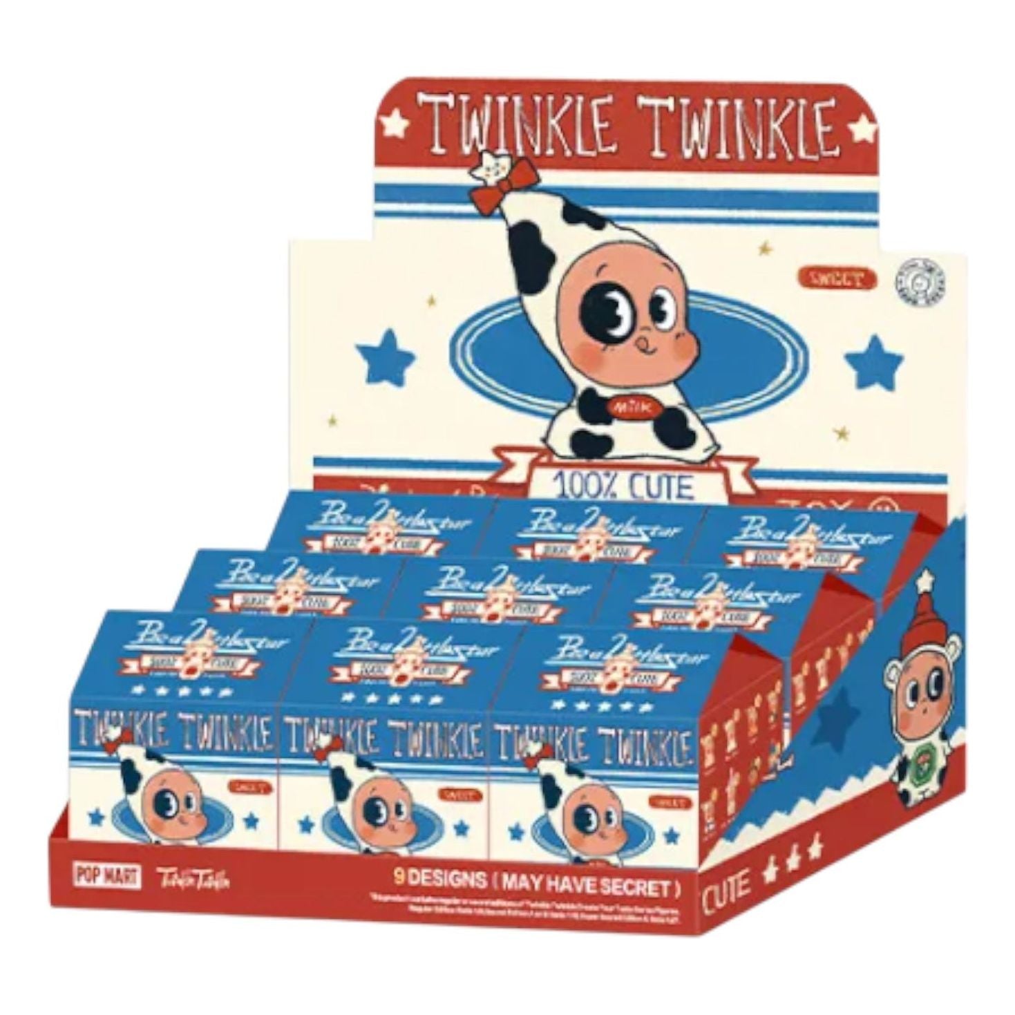 Pop Mart Twinkle Twinkle Create Your Taste A Figures Sealed Case (9 Blind Boxes) PPMT-2506-0049-A