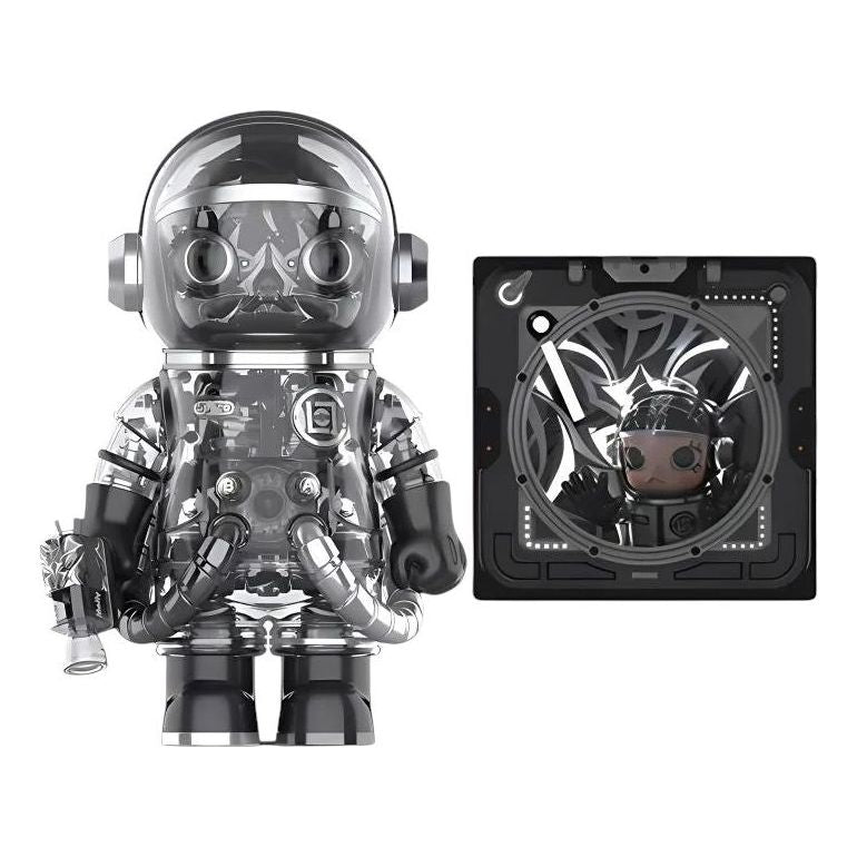 Pop Mart x CLOT Mega Space Molly Black Alienegra Set 400% + 3D Stereoscopic Painting Set PPMT-2411-0001-762346286