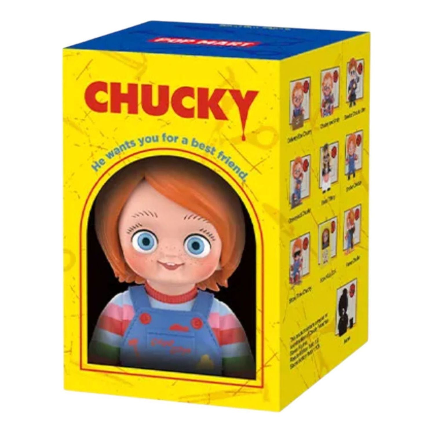 Pop Mart Chucky Franchise Series Figures Sealed Case (1 Blind Box) PPMT-2509-0093-972258456