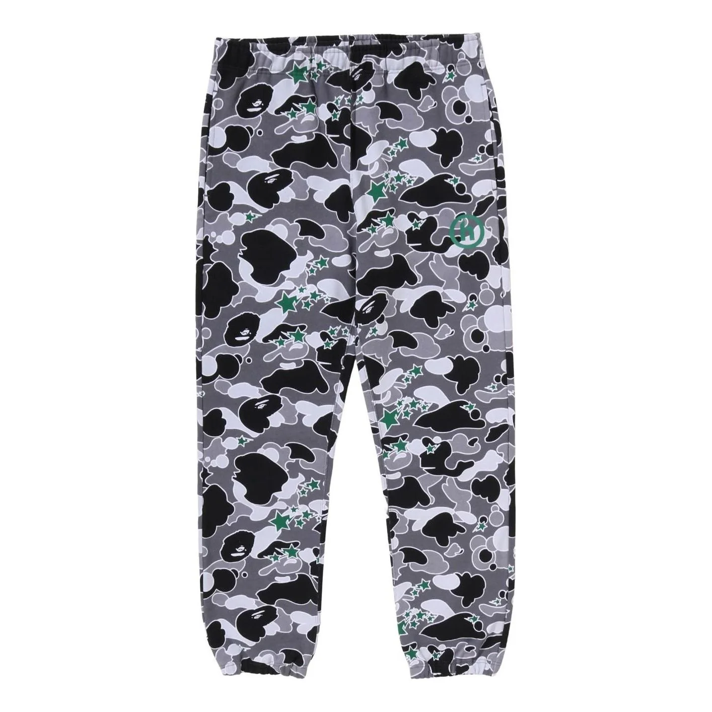 A Bathing Ape x Hidden NY Psyche Camo Sweatpant 'Grey' 1M23-115-901-PNT