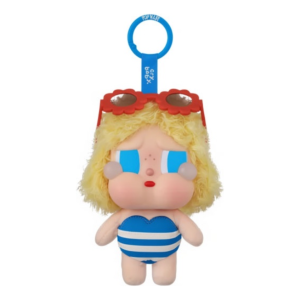 Pop Mart CRYBABY Vacation Mode On Series Vinyl Plush Pendant 'Sunbathing' PPMT-2510-0051-991617579