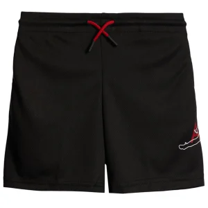(GS) Air Jordan Jumpman Big Air Mesh Shorts 'Black Red' 85B219-023