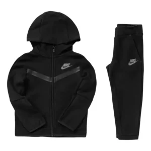 (PS) Nike Tech Fleece Full Zip Hoodie Set 'Black' 86H052-023