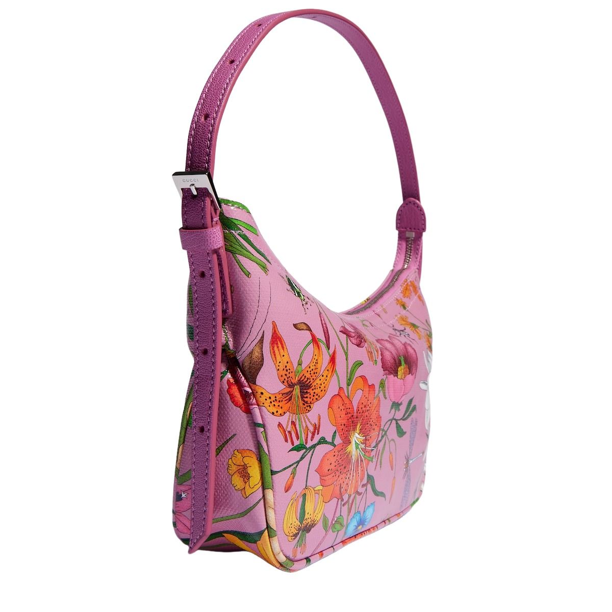 (WMNS) Gucci Lady Lunetta Small Shoulder Bag 'Pink Multicolor' 874743-FAF8S-8642 - Image 2
