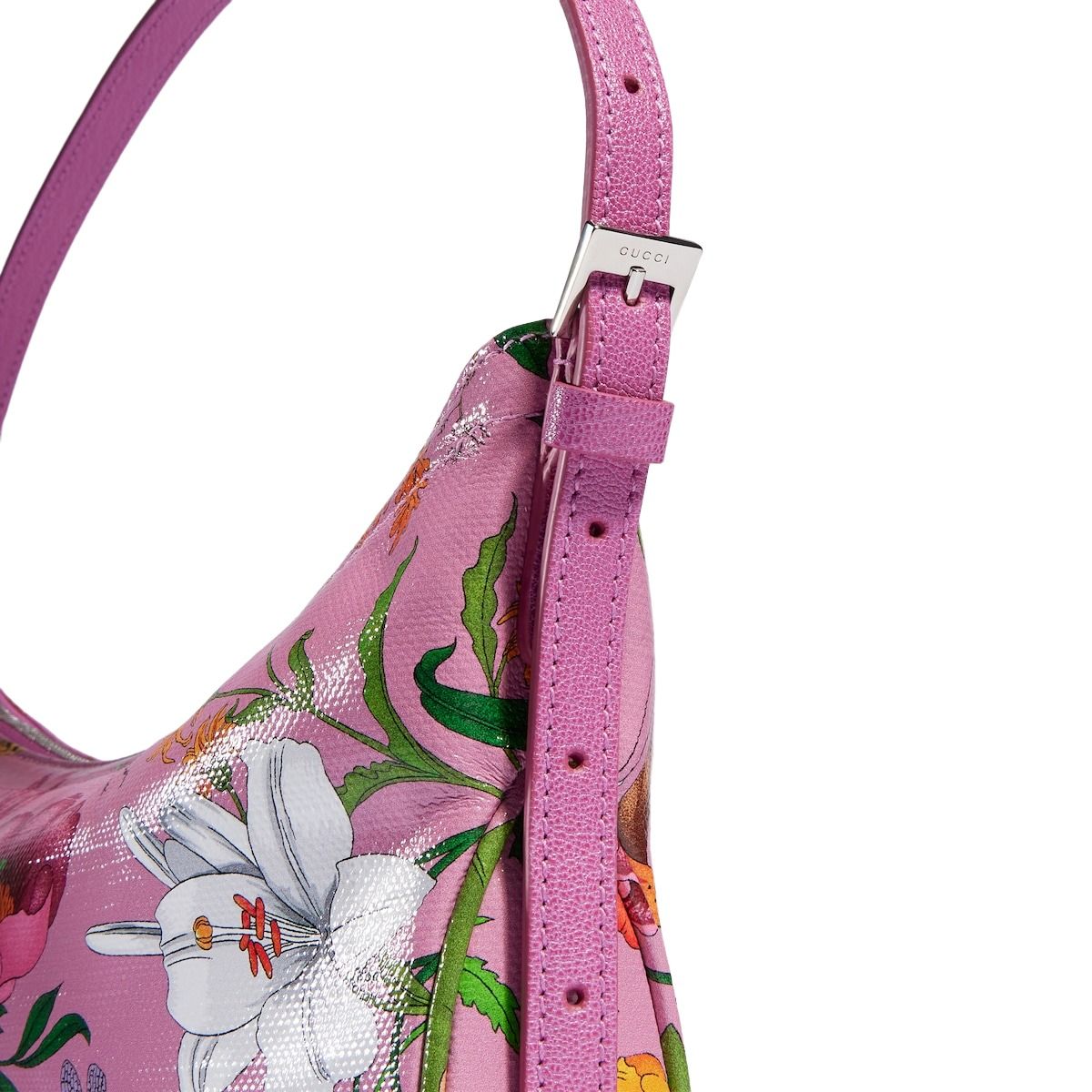 (WMNS) Gucci Lady Lunetta Small Shoulder Bag 'Pink Multicolor' 874743-FAF8S-8642 - Image 3