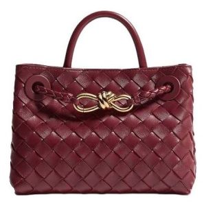 (WMNS) Bottega Veneta Mini Andiamo 'Lava red' 874957VCPP16551
