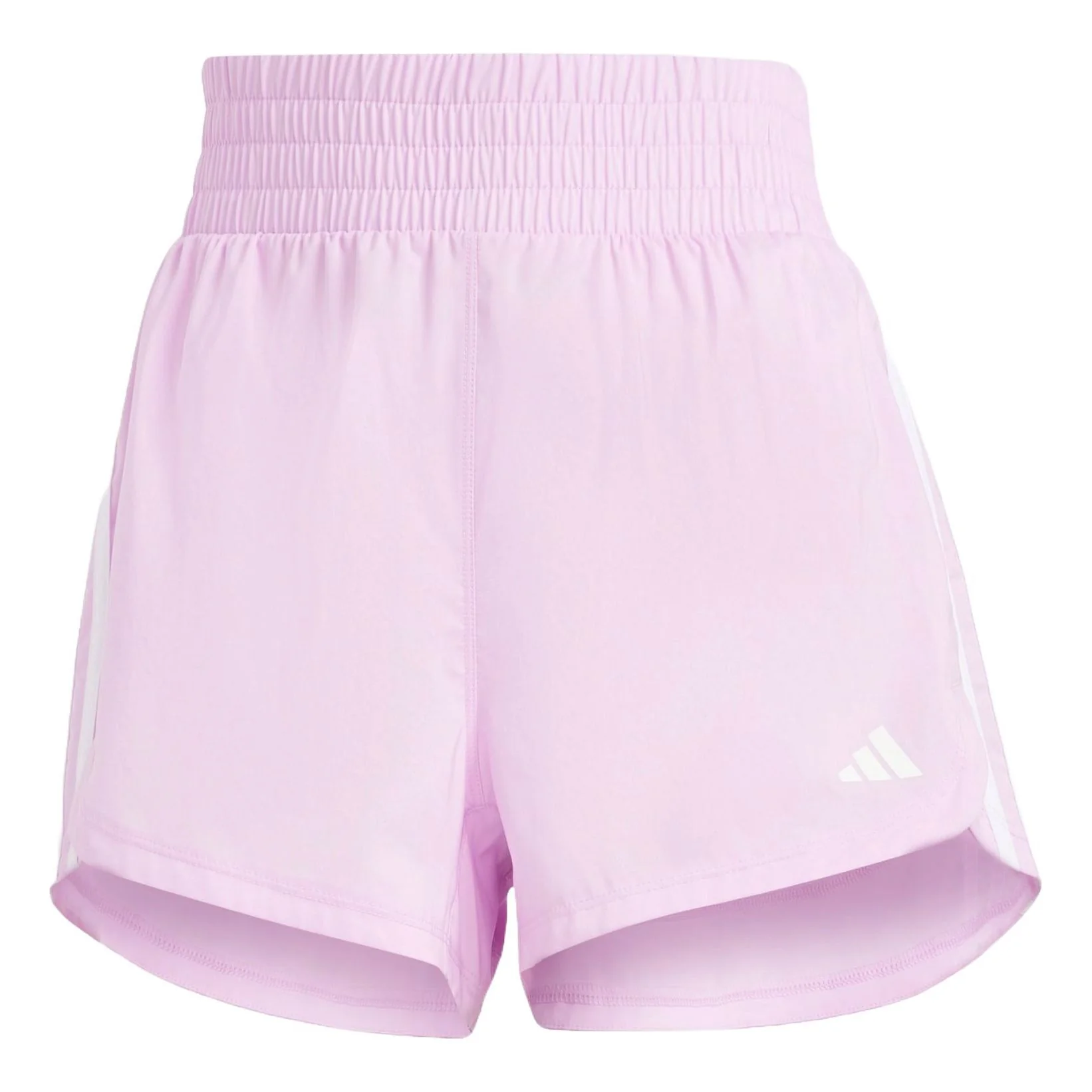 (WMNS) adidas Pacer Training 3-Stripes Woven High-Rise Shorts Asia Sizing 'Pink' IS1665