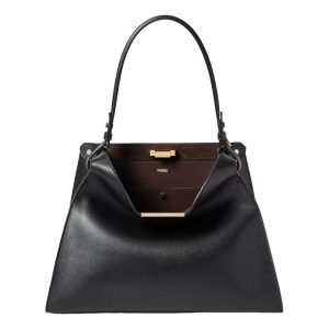 (WMNS) Fendi Way Medium 'Black Chocolate' 8BN368AWPFF1DDQ