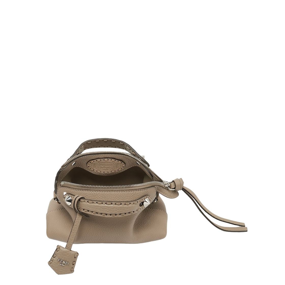 (WMNS) Fendi By The Way Selleria Mini 'Dove Grey' 8BS098ASU2F04Y9 - Image 5