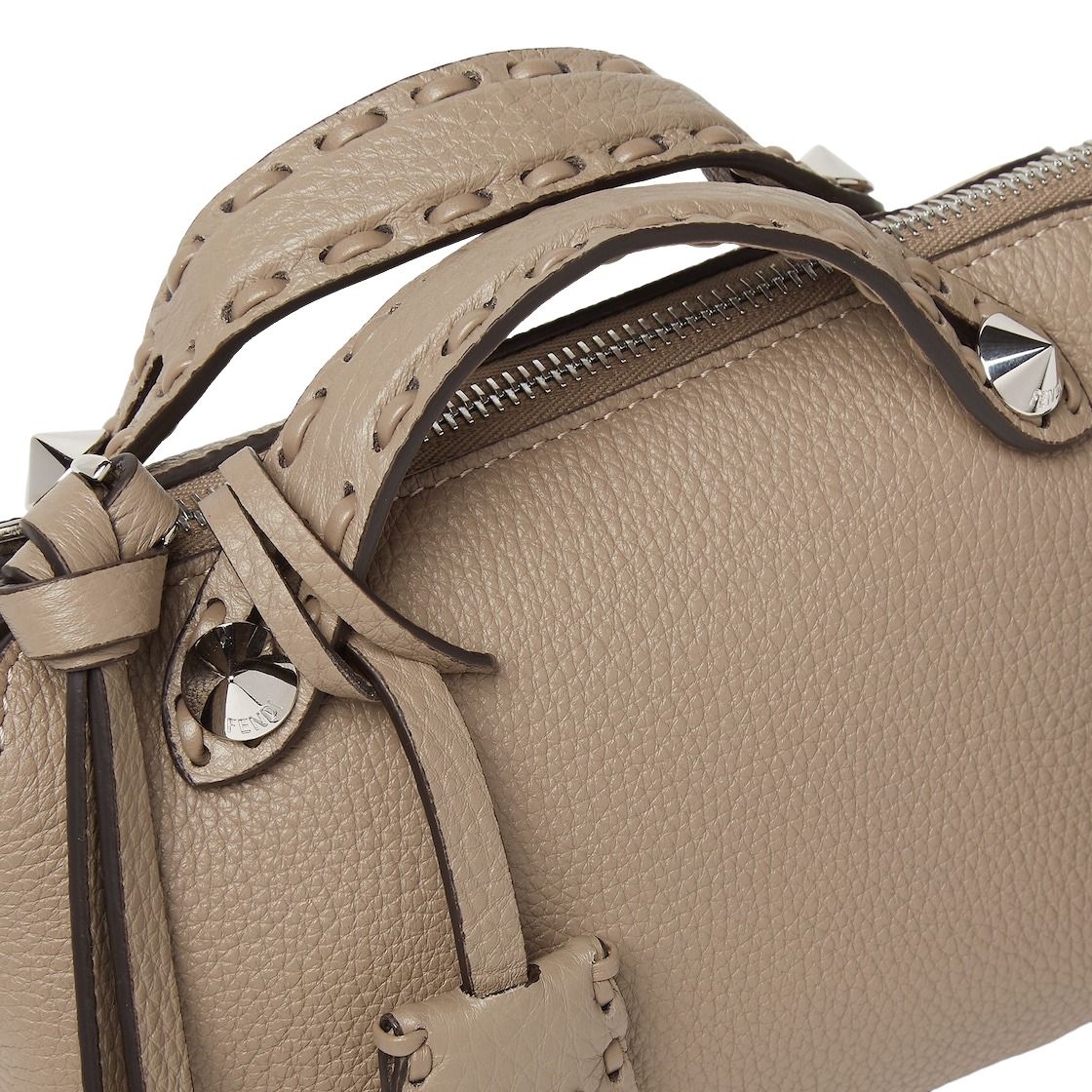(WMNS) Fendi By The Way Selleria Mini 'Dove Grey' 8BS098ASU2F04Y9 - Image 7