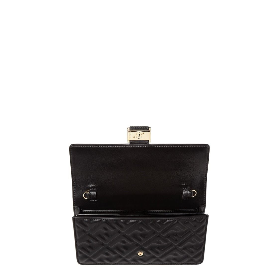 (WMNS) Fendi SS26 Wallet On Chain Baguette 'Black' 8M0498AAJDF0KUR - Image 4