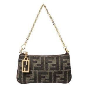 (WMNS) Fendi Baguette Pouch Mini 'Tobacco Brown' 8M0535A98PF1GL7