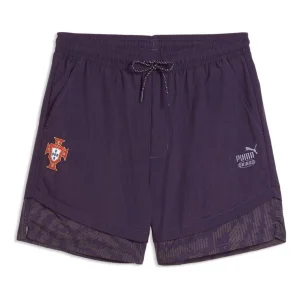 PUMA x PORTUGAL x SALEHE BEMBURY KING Relaxed Shorts 'Deep Plum' 635104-64