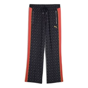 PUMA Road To Unity All Over Print Relaxed Drawstring Track Pants 'New Navy' 629596-16