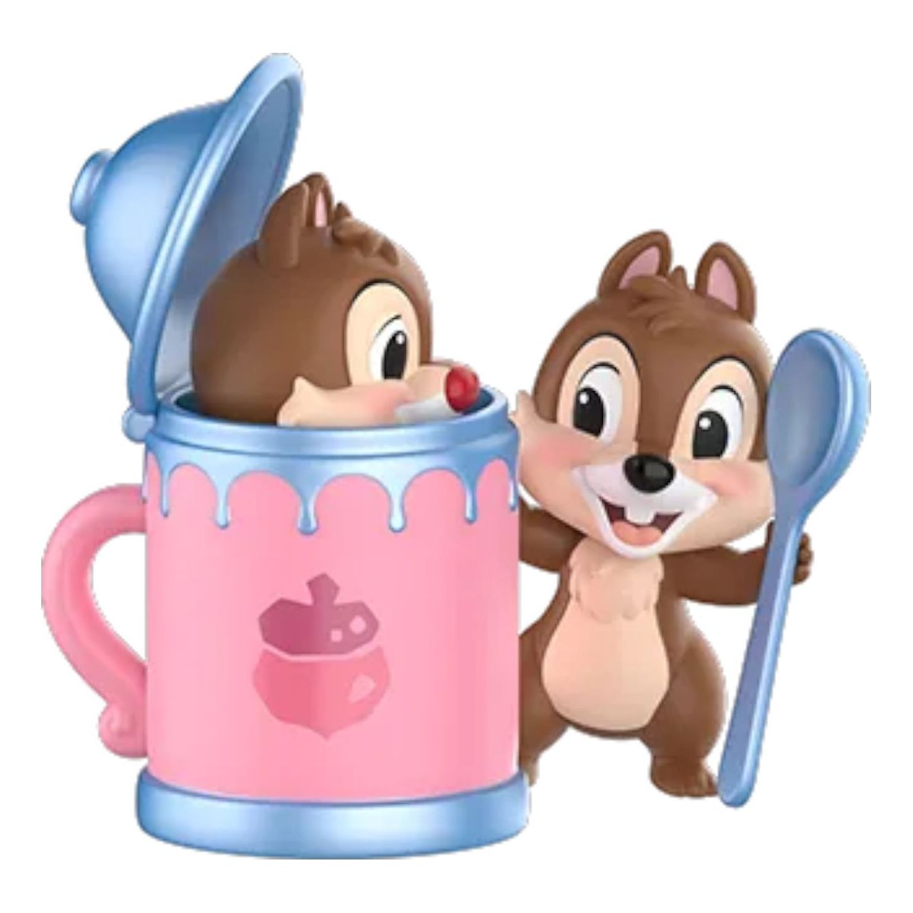 Pop Mart Disney Chip 'N Dale Fun Loving Brother Series Figures 'Tea Cup Hiding Kitten' PPMT-2509-0016-957776893