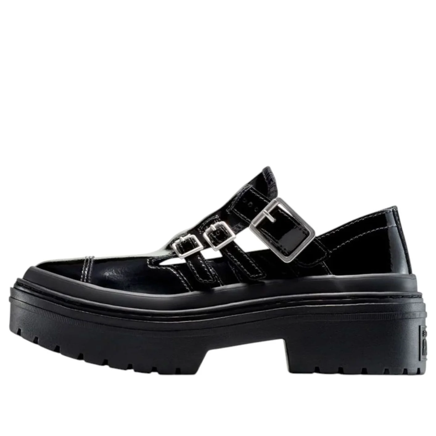 (WMNS) Converse Chuck Taylor All Star Lugged Heel Mary Jane 'Black' A12983C