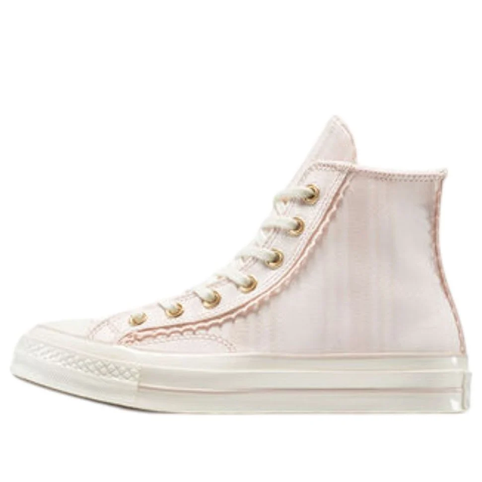 (WMNS) Converse Chuck 70 Hi Lace Trim 'Shy Flamingo' A13006C