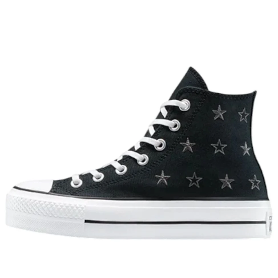 (WMNS) Converse Chuck Taylor All Star Lift Platform Celestial 'Black Natural Ivory' A15537C
