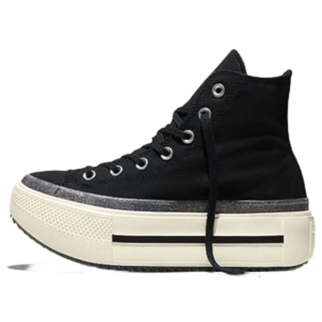 Converse Chuck Taylor All Star Lift Double Stack Platform Jelly 'Black Egret' A17792C