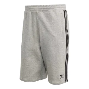 adidas Adicolor 3-Stripes Shorts Asia Sizing 'Medium Grey Heather Black' JY1381