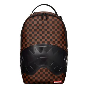 Sprayground Clear Rubber Sharks In Paris DLXSV Backpack 'Brown Black' 910B5855NSZ