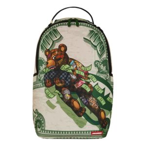 Sprayground Bear Force One Backpack 'Green' B8579