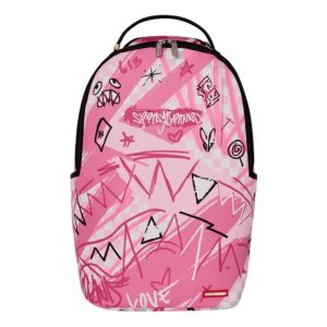 Sprayground Broken Hearts Club Backpack 'Pink' B8672