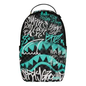 Sprayground Spray Poetry III dlxsv Backpack 'Black Green' B8754