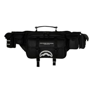 Sprayground Cargo Super Charged Crossbody Bag 'Black' G6080-64