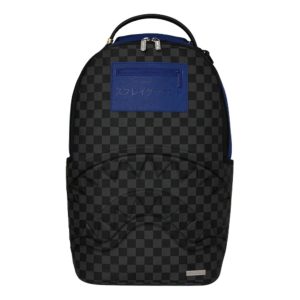 Sprayground Shinobi Pulse Backpack 'Black Blue' B9284