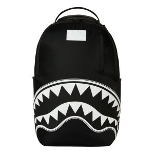 Sprayground Shark Central 2 Black White Backpack 'Multicolor' B9634